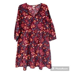 Sundance Eternal Tiered Floral Dress Size Medium